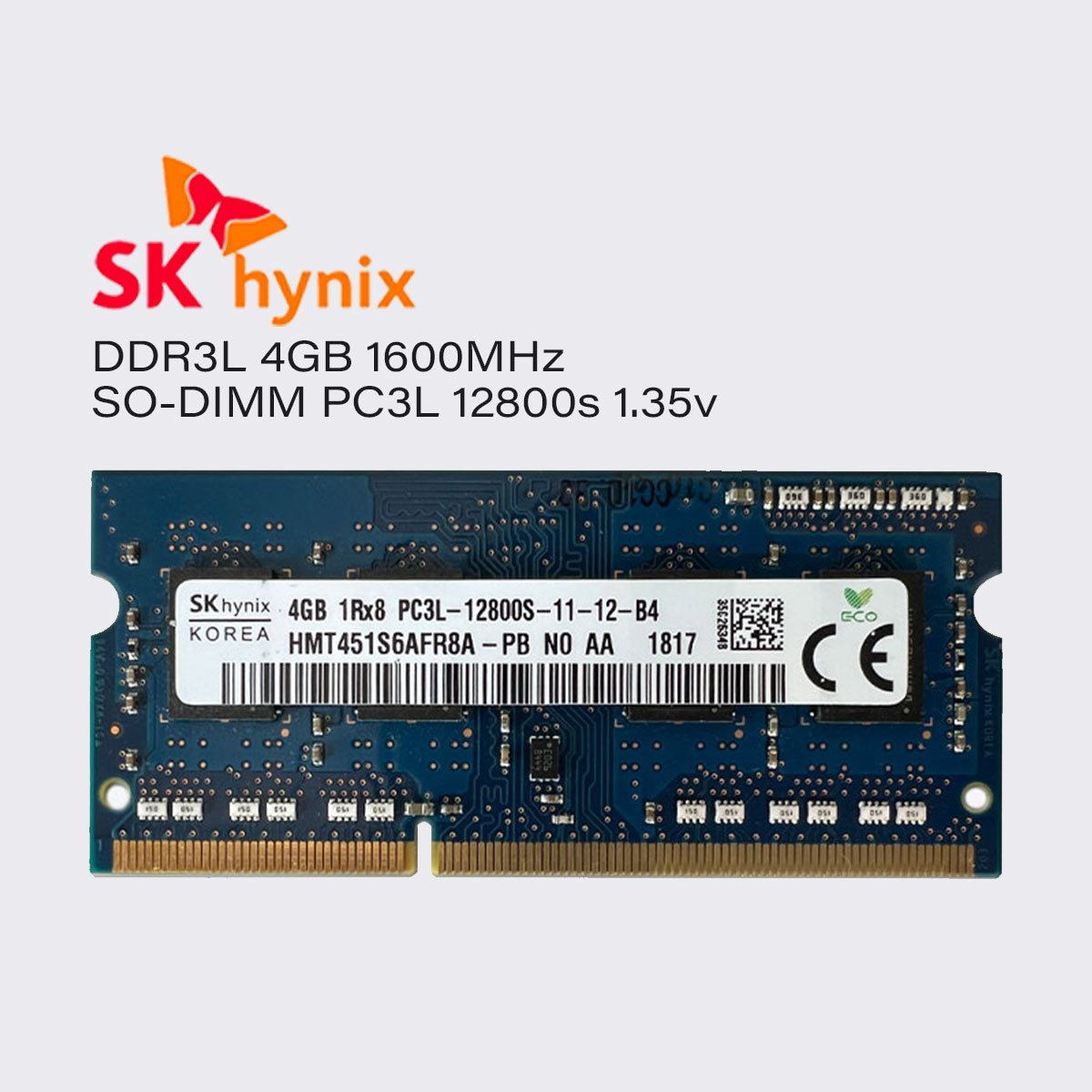 SK Hynix DDR3L 8 GB 4 GB 1600 MHz Laptop-Speicher SoDIMM-RAM PC3L 12800 1,35 V