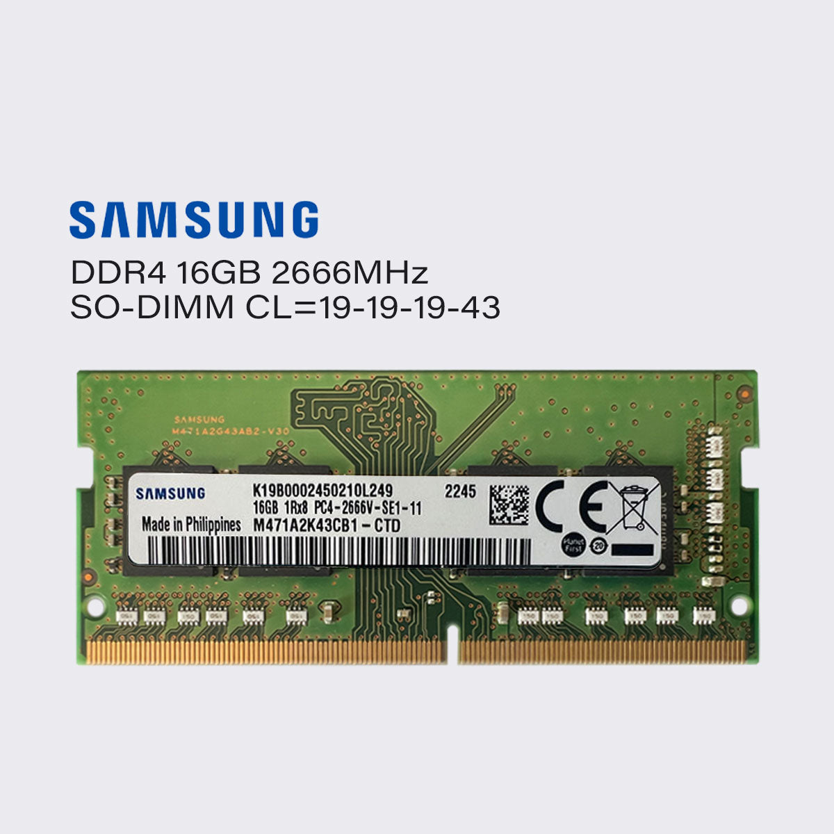 Samsung DDR4 32 GB 16 GB 8 GB 4 GB 2666 MHz Laptop-Speicher SoDimm-RAM PC4 21300 1,2 V