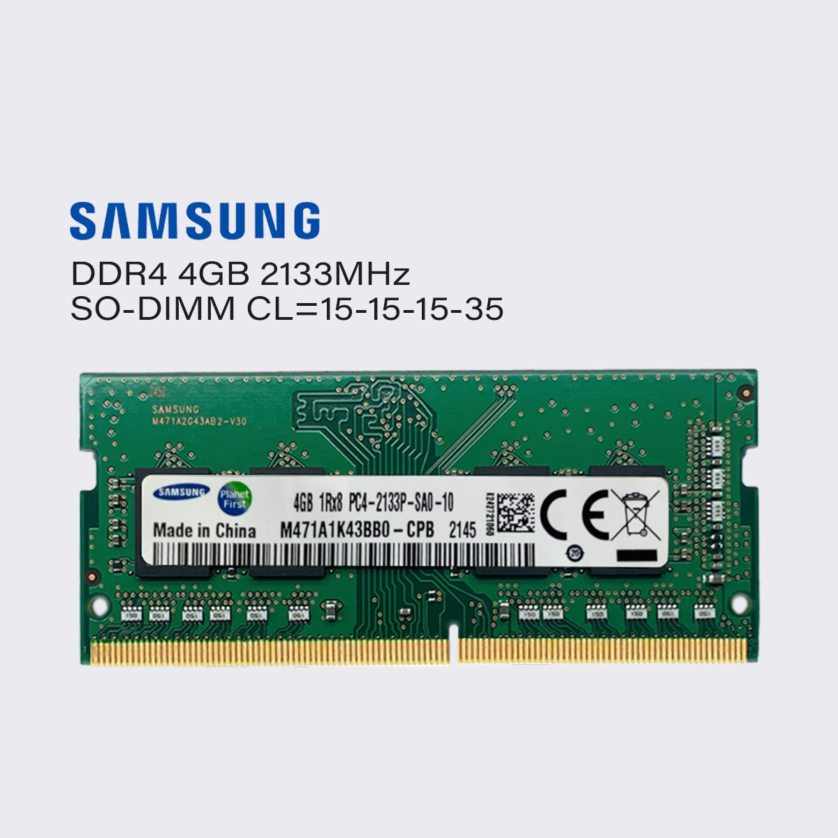 Samsung DDR4 16 GB 8 GB 4 GB 2133 MHz Laptop-Speicher Sodimm-RAM PC4 17000 1,2 V