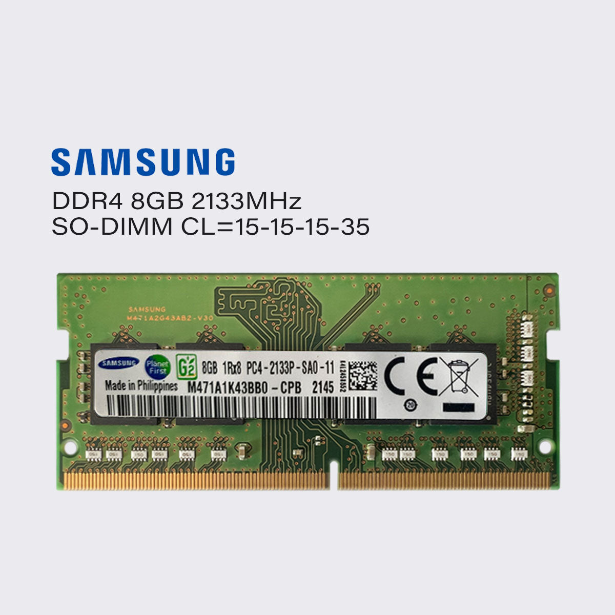 Samsung DDR4 16 GB 8 GB 4 GB 2133 MHz Laptop-Speicher Sodimm-RAM PC4 17000 1,2 V