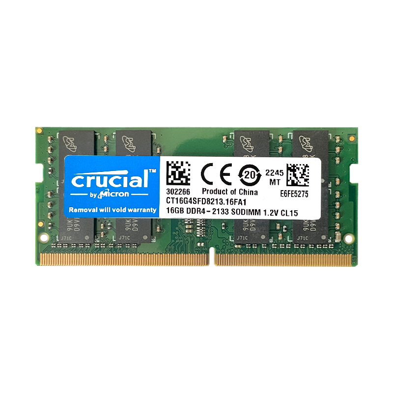 entscheidender DDR4 16 GB 8 GB 4 GB 2133 MHz Laptop-Speicher Sodimm-RAM PC4 17000 1,2 V 